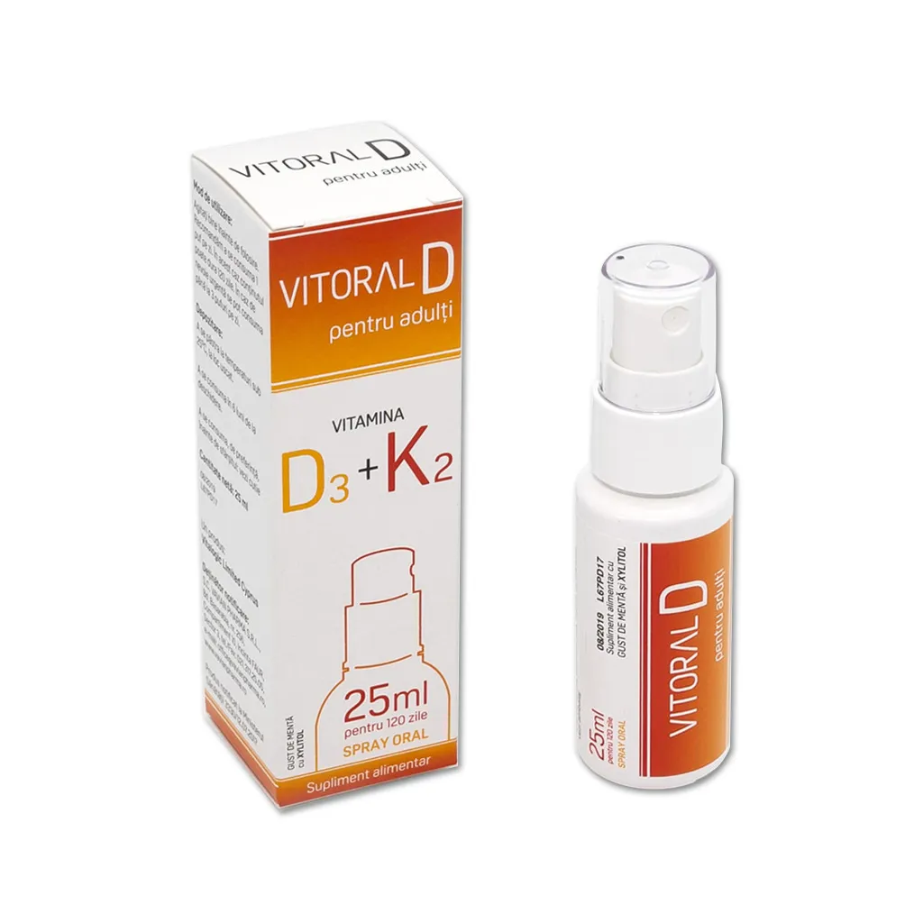 VITORAL D SPRAY ORAL PENTRU ADULTI X 25 ML