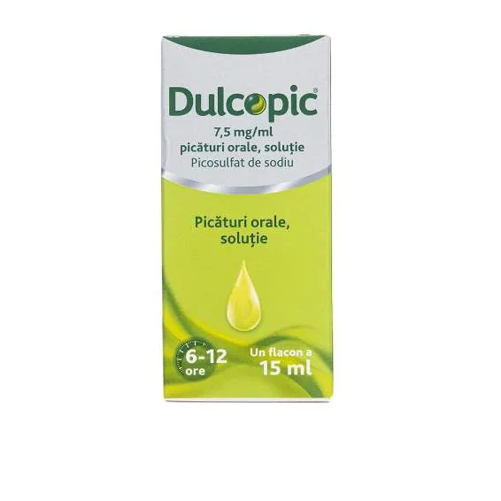 DULCOPIC 7.5MG/ML SOLUTIE ORALA 15ML