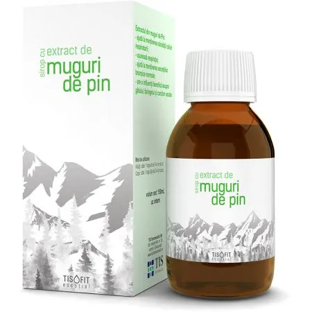 Sirop cu muguri de pin Tisofit, 150 ml, Tis