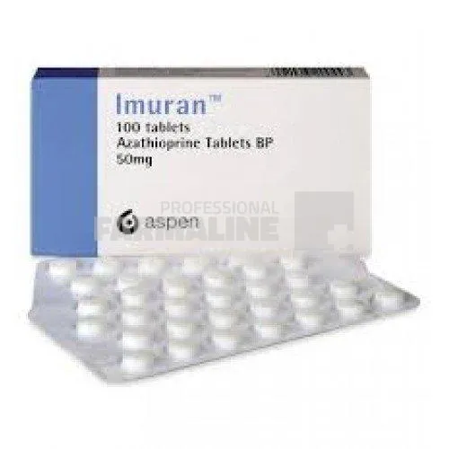 IMURAN x 100 COMPR. FILM. 50mg ASPEN EUROPE GMBH - PHARMASWISS