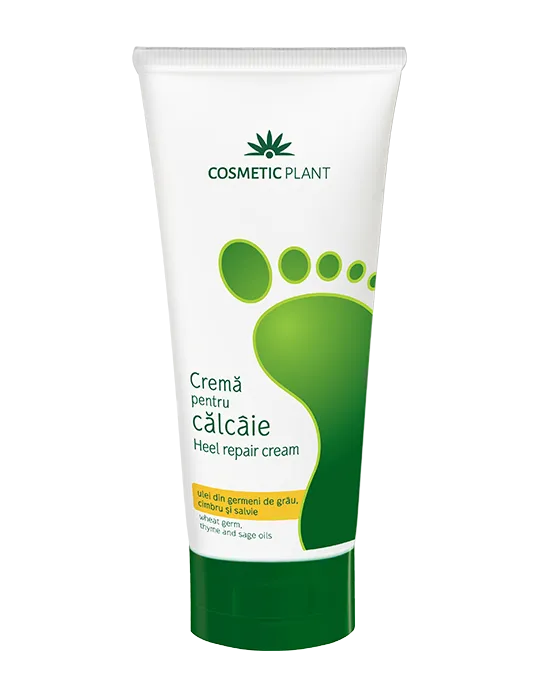 Crema calcaie cu ulei din germeni de grau, cimbru si salvie, 100 ml, Cosmetic Plant