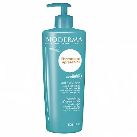 BIODERMA Lotiune reparatoare dupa plaja Photoderm Apres-soleil, 500 ml
