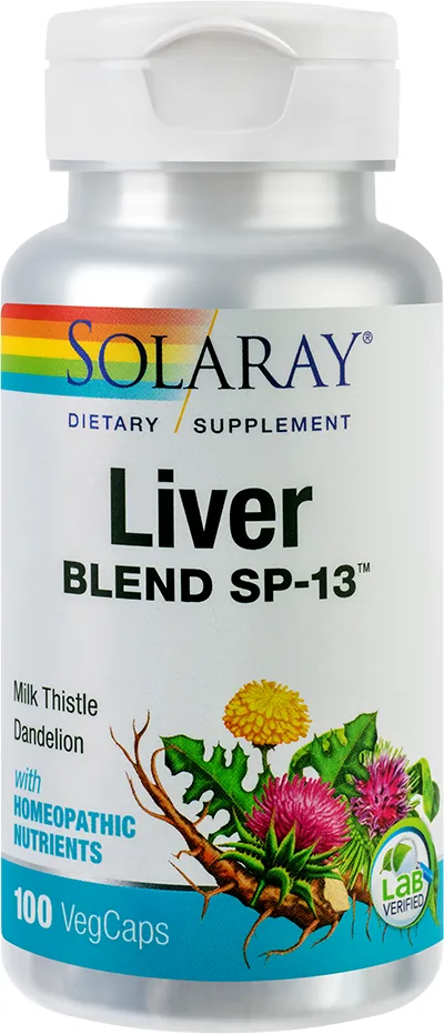 Liver Blend Solaray, 100 capsule, Secom