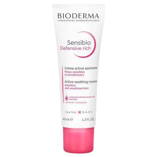 Bioderma Sensibio Defensive Rich, Crema pentru calmare intensiva x 40ml