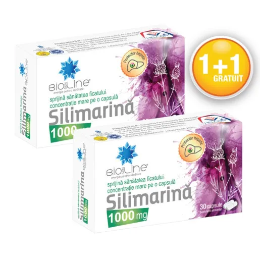 SILIMARINA 1000 MG X 30 CAPSULE HELCOR 1+1 GRATIS