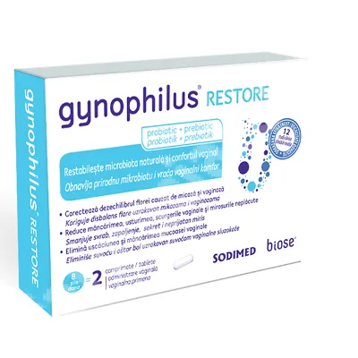 Gynophilus Restore, 2 comprimate, Biose
