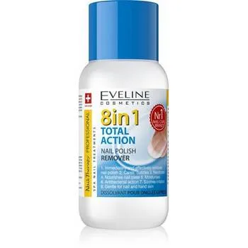 Dizolvant pentru unghii 8 in 1 Total Action, 150ml, Eveline Cosmetics