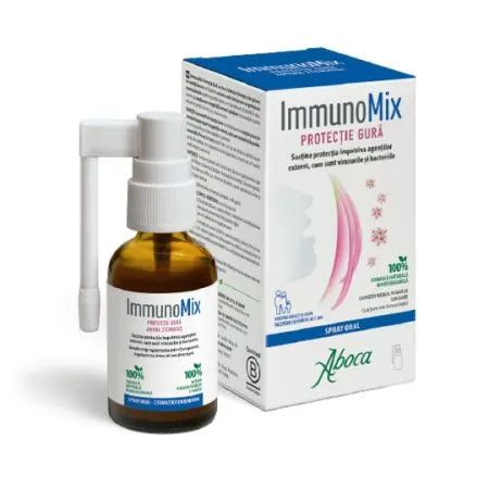 Spray pentru cavitatea bucala ImmunoMix, 30 ml, Aboca