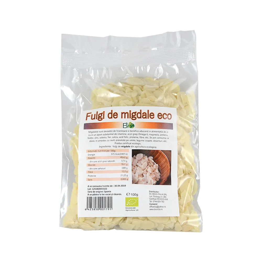 Fulgi de migdale (100 grame)
