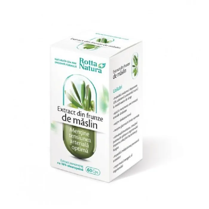 Extract din frunze de Măslin, 60 capsule