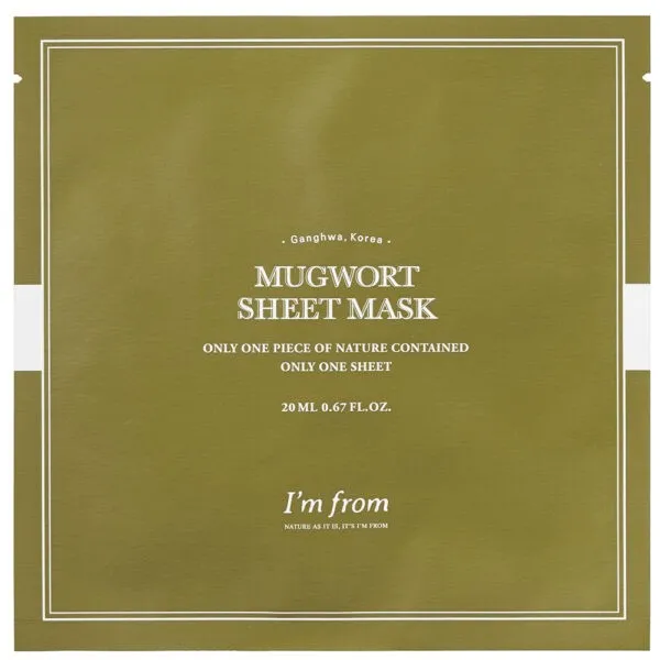 MASCA COREEANA SHEET CU MUGWORT ANTIINFLAMATOARE 23ML
