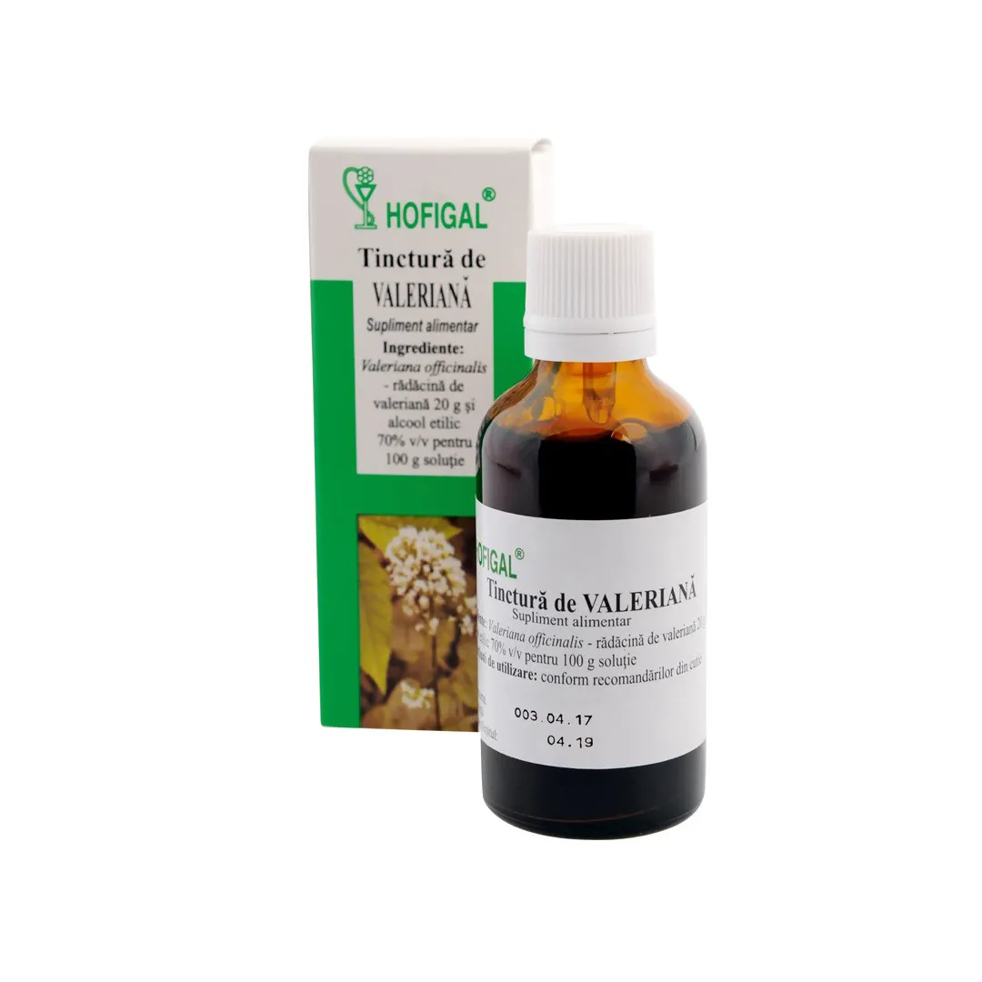 Tinctura de Valeriana, 50 ml, Hofigal