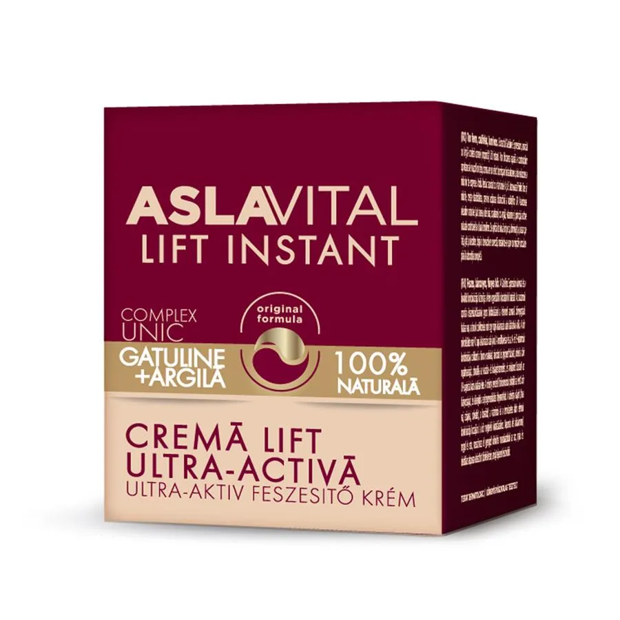 Crema Lift ultra-activa Lift Instant, 50 ml, Aslavital 161