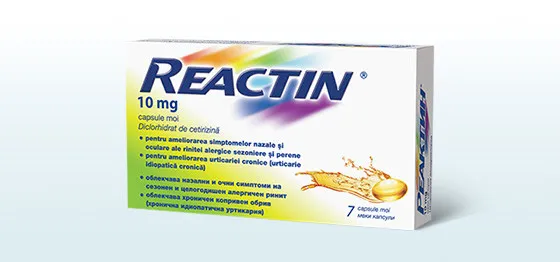 REACTIN 10MG X 7 CAPSULE MOI