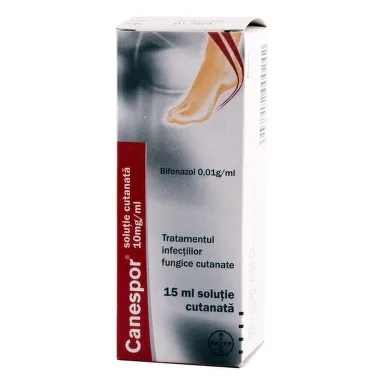 Canespor solutie cutanata 10mg/ml x 15ml