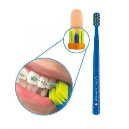 Periuta de dinti pentru aparate dentare Ortho ultra soft, 1 bucata, Curaprox