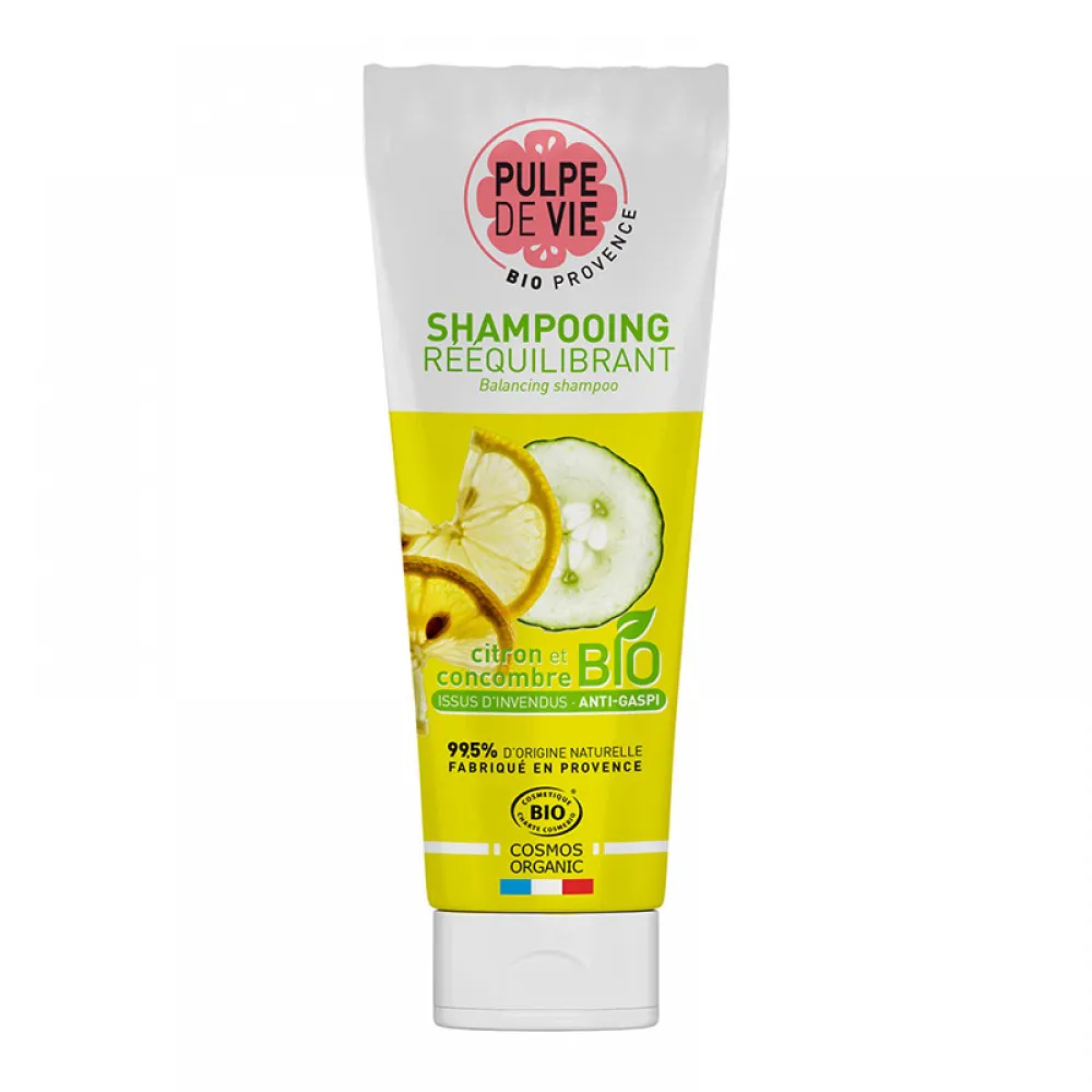 Sampon echilibrant cu lamaie si castravete bio Sorbet Givre (250 ml), Pulpe de Vie
