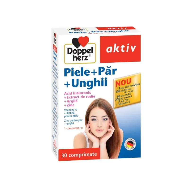 Doppelherz Piele Par Unghii,30 comprimate