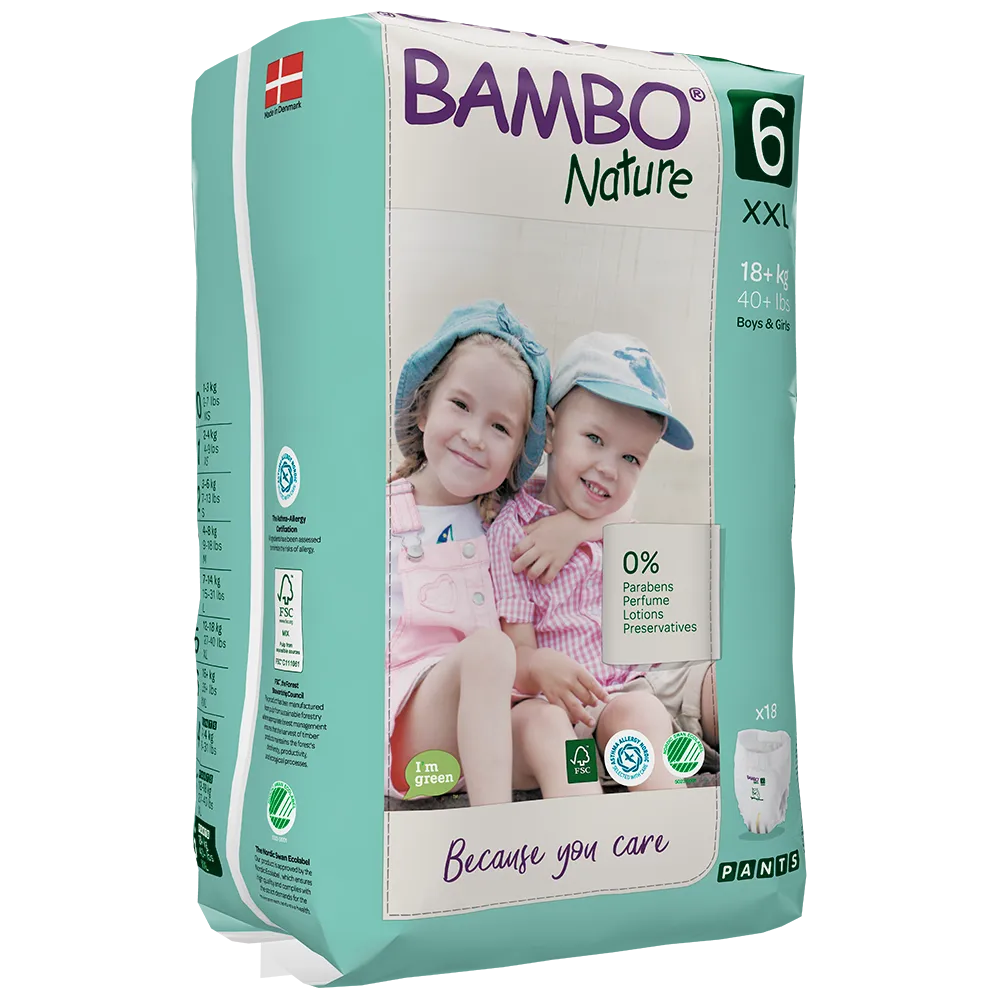 Bambo Nature Pants Junior nr 6 (18kg+) x 18buc