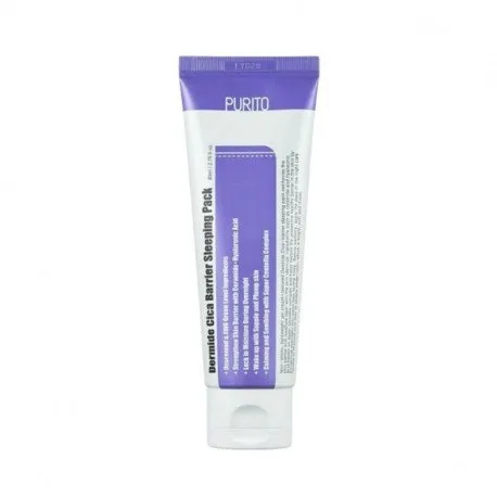 PURITO Dermide Cica Barrier Crema de fata pentru noapte, 80 ml