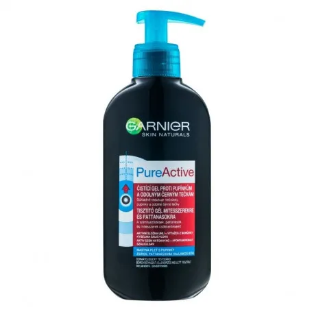 Garnier Pure Active Charcoal gel de curatare ten gras, 200ml