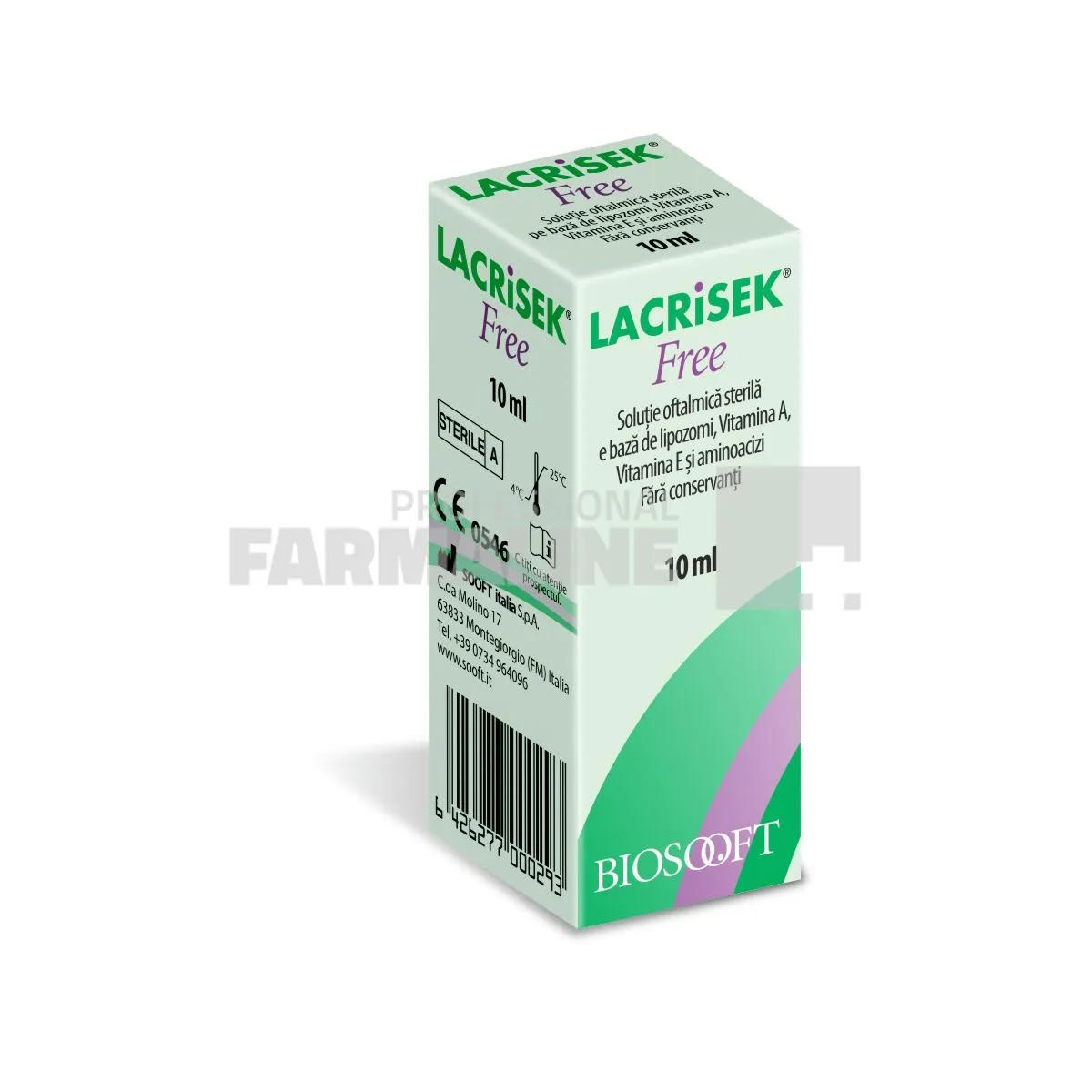 Lacrisek Free Solutie oftalmica  10ml
