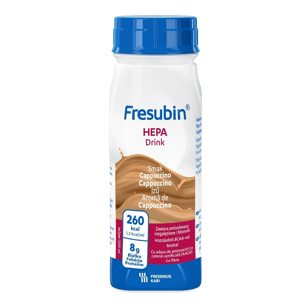 Aliment cu destinatie nutritionala speciala - Hepa, 200 ml x 4, Fresenius Kabi Germania