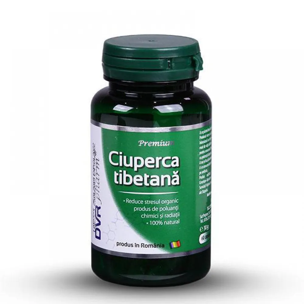 Ciuperca tibetana (60 capsule), DVR Pharm