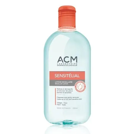 Lotiune micelara pentru fata si ochi Sensitelial, 250 ml, Acm