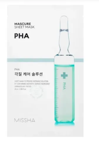 Masca cu efect de peeling si PHA 28ml (Missa)