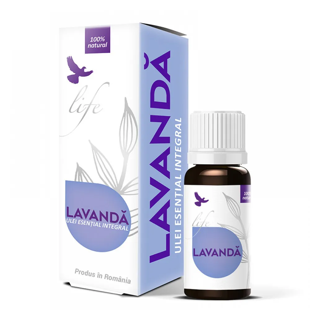 Ulei esential de Lavanda (10 ml), Life Bio