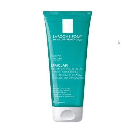 La Roche-Posay, Effaclar gel de curatare micro-exfoliant, 200 ml