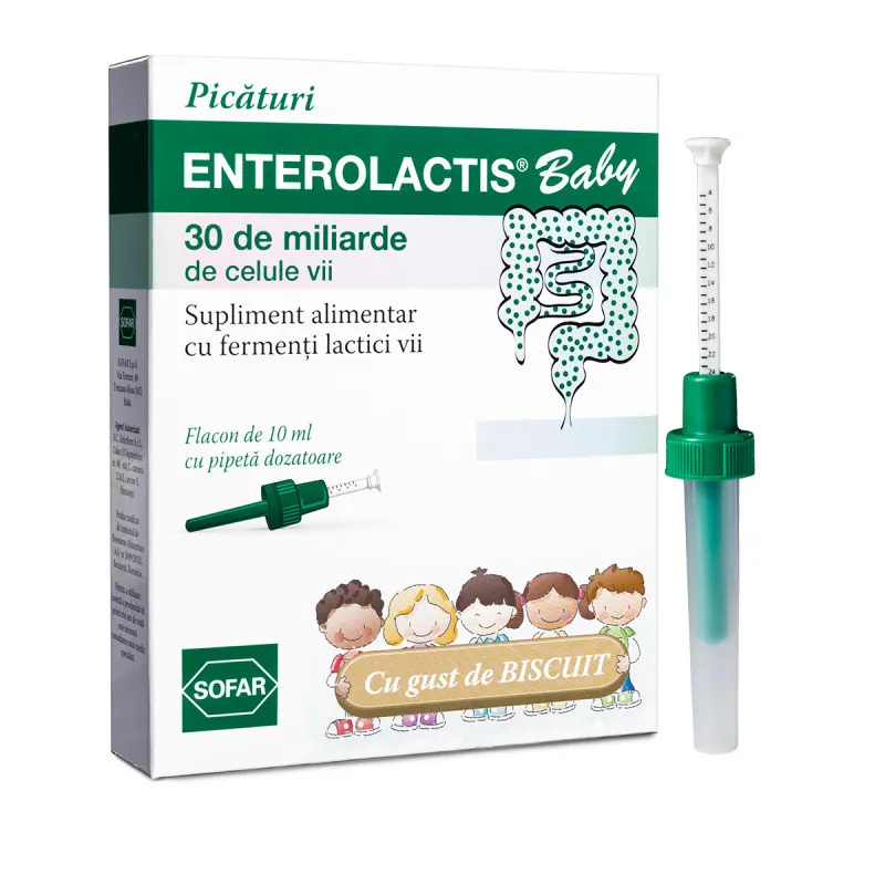 ENTEROLACTIS PICATURI BABY X 10 ML