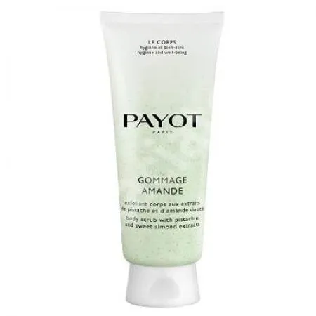 Exfoliant de corp cu coaja de migdale si unt de fistic Gommage Amande, 200 ml, Payot