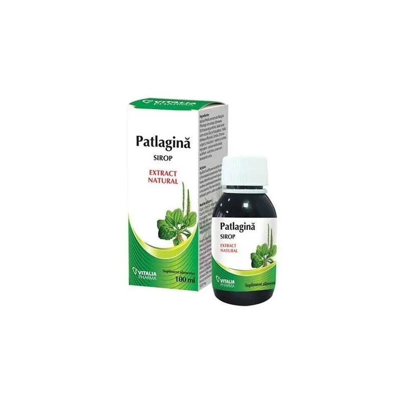 VITALIA SIROP PATLAGINA 100ML