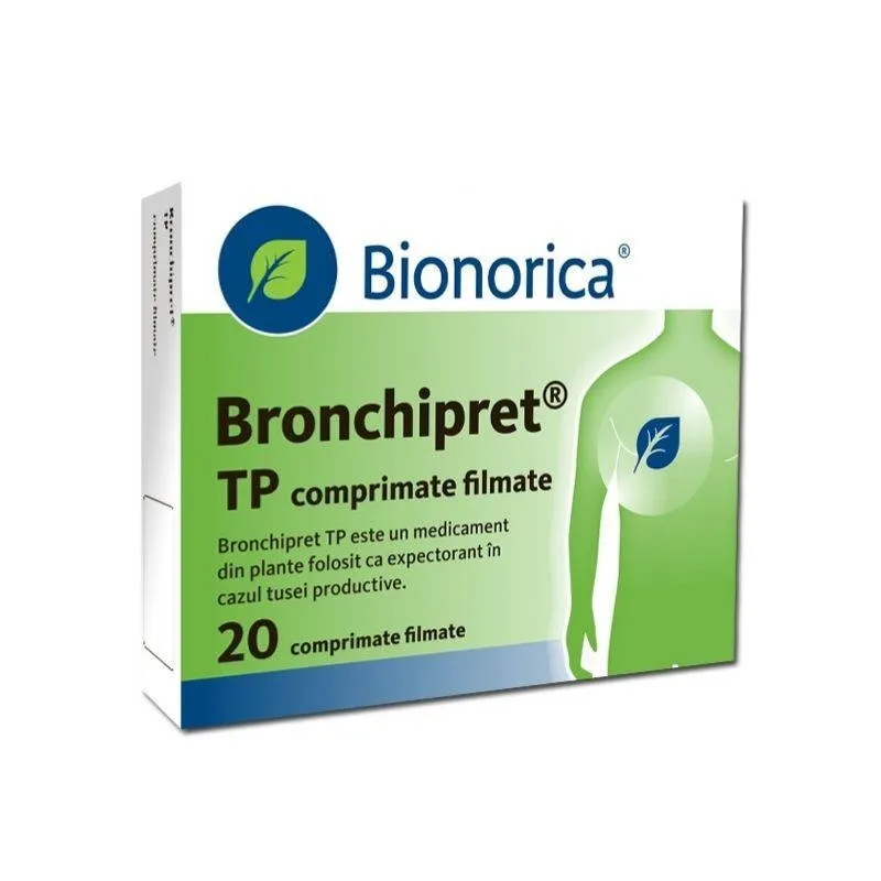 BRONCHIPRET TP 20 COMPRIMATE FILMATE