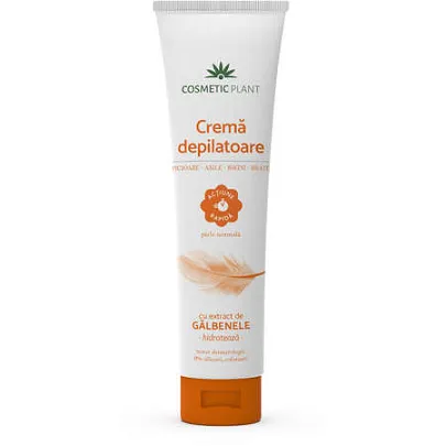 Crema depilatoare cu galbenele, 150 ml, Cosmetic Plant