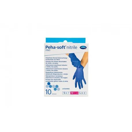 942221 HartMann Peha-soft manusi nitrile fino M, 10 buc