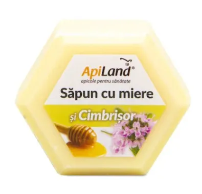 Sapun cu miere si cimbrisor x 100g (ApiLand)