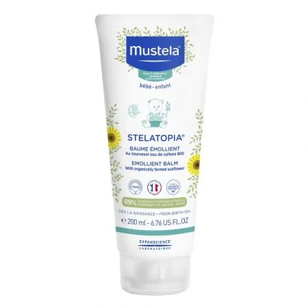 Balsam emolient pentru pielea uscata cu tendinta atopica Stelatopia, 200 ml, Mustela