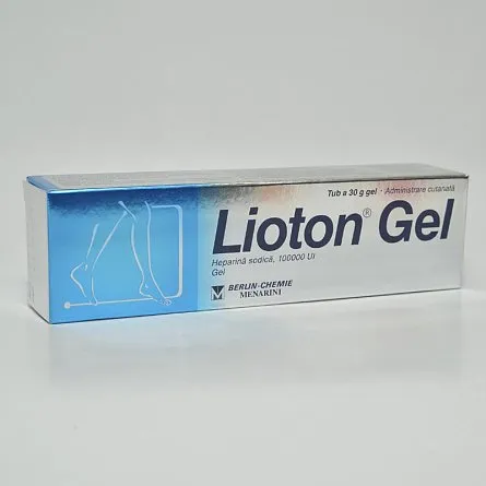 Lioton Gel 100000UI/100g gel x 30g