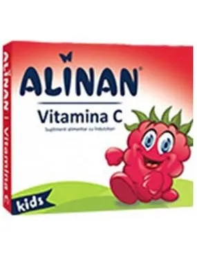 FITERMAN ALINAN VITAMINA C KIDS ZMEURA 20CP