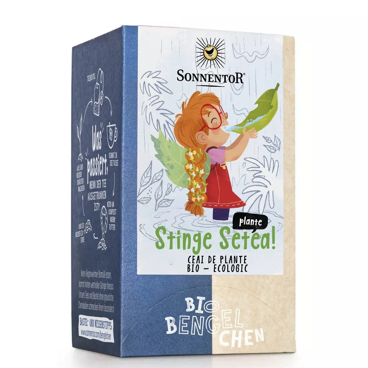 Ceai Ingerasii Strengari Stinge Setea Plante, 18 plicuri, Sonnentor