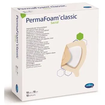 Pansament din spuma poliuretanica 20x20cm PermaFoam, 3 bucati, Hartmann