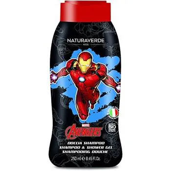 Sampon si gel de dus cu galbenele si musetel Avengers, 250ml, Naturaverde