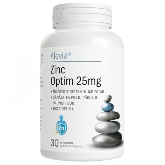 ALEVIA ZINC OPTIM 25 MG 30 CPR