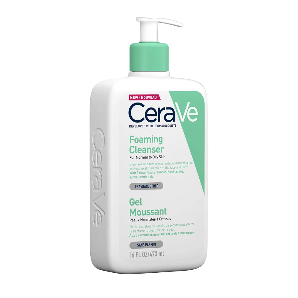 CeraVe Gel de curățare spumant pentru piele normal-grasă 473 ml
