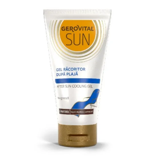 Gel racoritor dupa plaja, 150 ml, Gerovital Sun 4651