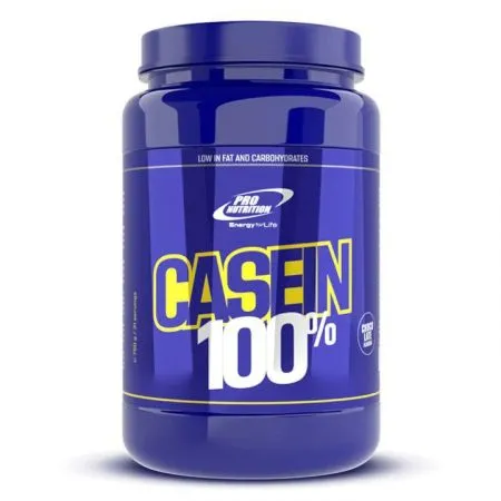 100% Casein cu aroma de ciocolata, 750 g, Pro Nutrition