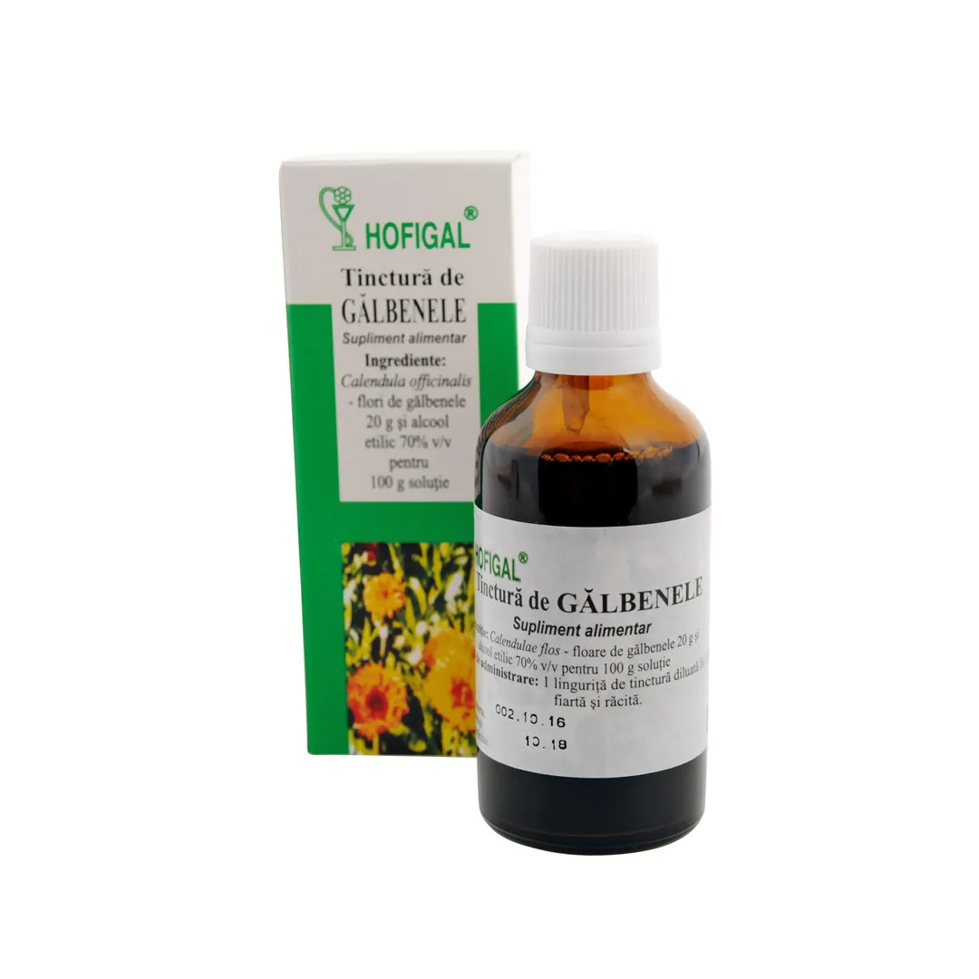 Tinctura de Galbenele, 50 ml, Hofigal